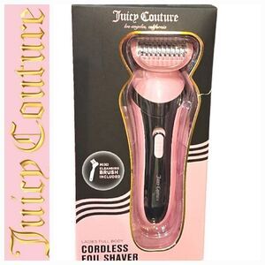 Juicy Couture Cordless Foil Shaver- Pink